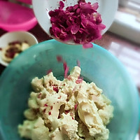 最美的花事，莫过于入馔：花香豆糕的做法图解4