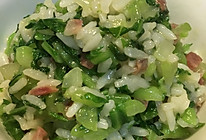 芥菜腊肠饭的做法