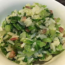 芥菜腊肠饭
