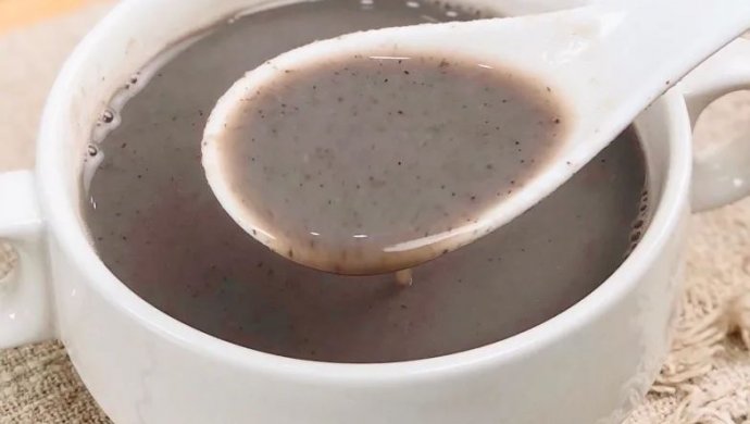 糙米黑豆浆