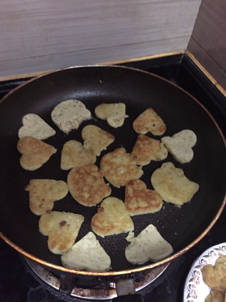 板栗红薯糯米饼的做法图解10