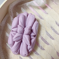 紫薯莲花馒头的做法图解9