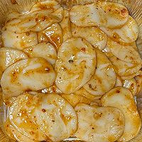 10分钟教你做外焦里糯会拉丝的空气炸锅烤年糕的做法图解2