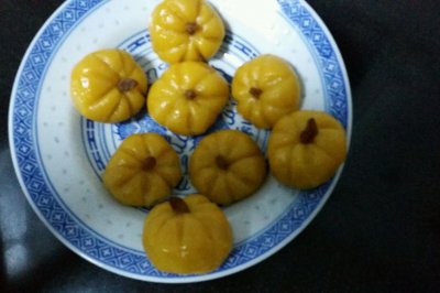 南瓜糯米饼