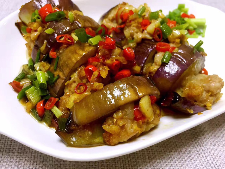 茄子肉沫的做法