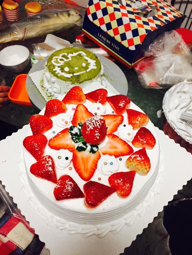 草莓蛋糕cake..的做法图解9