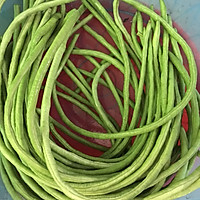酸豆角制作的做法图解1