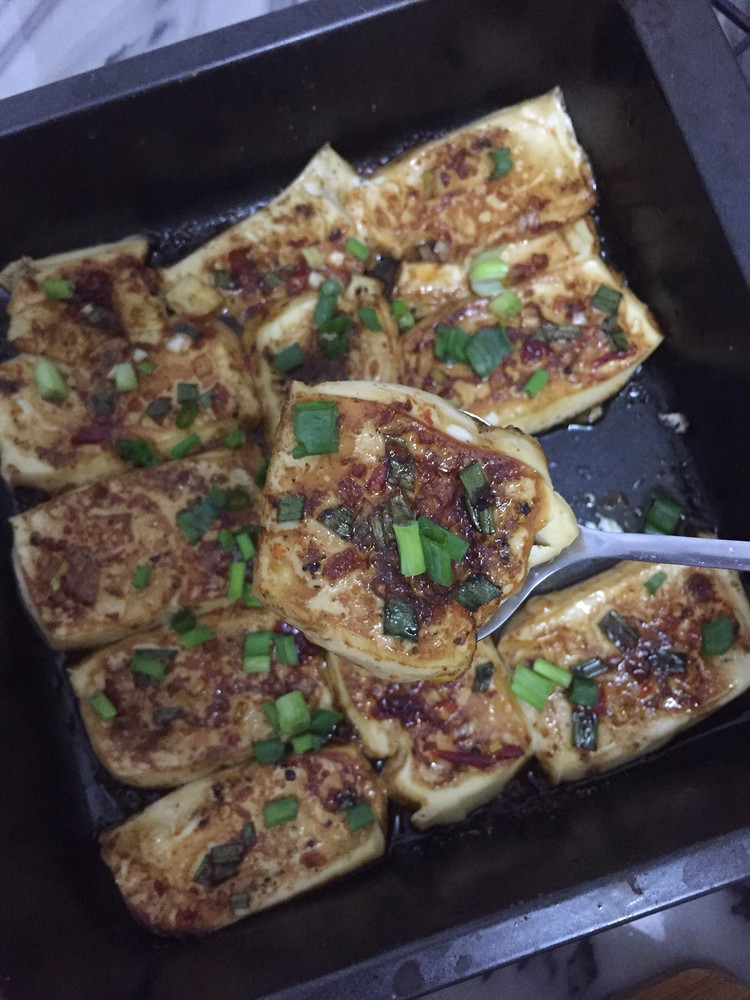 烤豆腐的做法