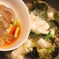 低脂美味还营养，超好喝的虾仁海带豆腐汤的做法图解9