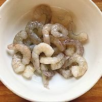虾仁芦笋烘蛋#中粮我买，超模滋料大公开#的做法图解2