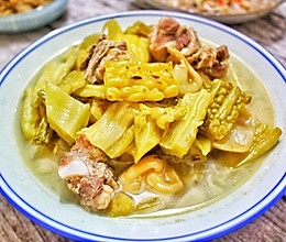 潮州咸菜苦瓜猪骨汤的做法