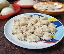 #憋在家里吃什么#潮汕甜品小吃：胶罗钱的做法