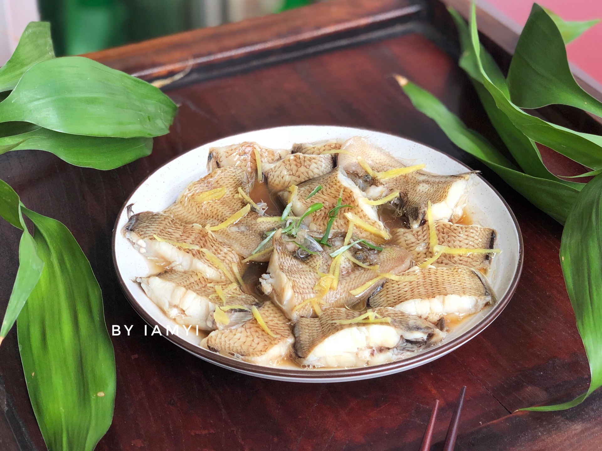 Steamed fish