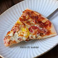 #入秋滋补正当时#番茄薄底披萨的做法图解18