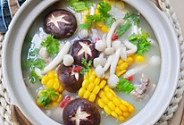 天热常喝菌菇骨汤，清甜解暑#全电厨王料理挑战赛热力开战！#的做法