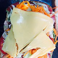 减脂餐-自制三明治#丘比沙拉汁#的做法图解9