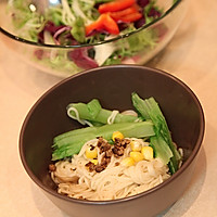 玉米蔬菜面的做法图解1