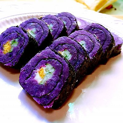 海苔紫薯卷