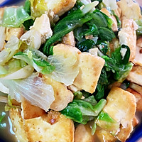 蚝油生菜豆腐-最爱吃的菜的做法图解9