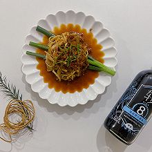 轻食蒜蓉金针菇