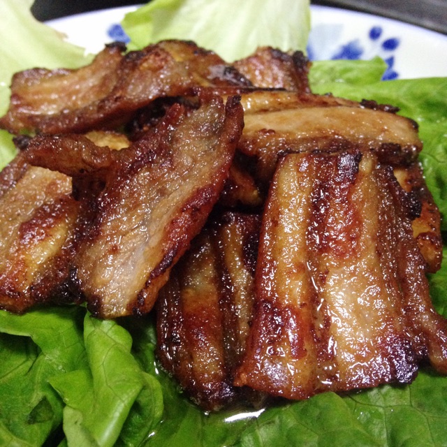香煎五花肉