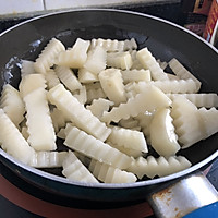 糖醋—狼牙土豆的做法图解4