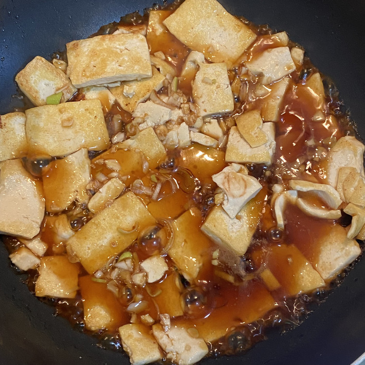 溜豆腐的做法