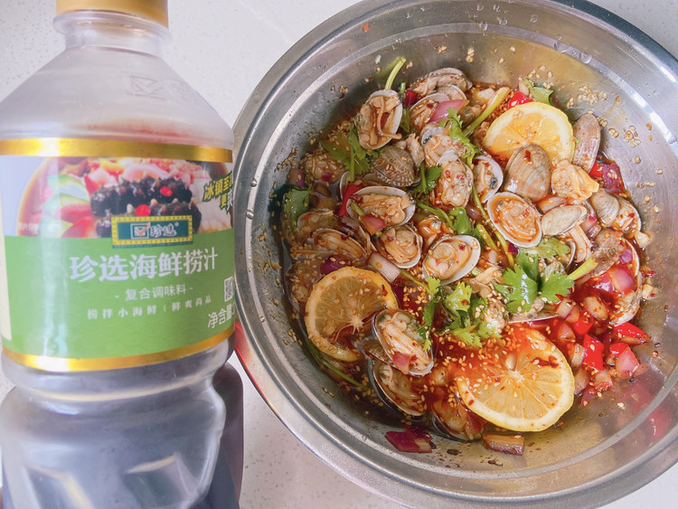 捞汁花甲的做法