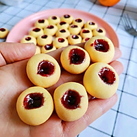 #福气年夜菜#蓝莓酱香酥小饼干的做法图解14