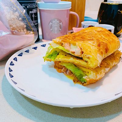 手抓饼吃法八——芝心饼