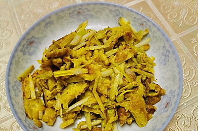 鸽子蛋炒蒜黄