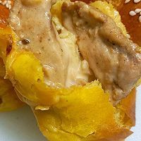 #奈特兰草饲营养美味#南瓜鸡肉面包的做法图解7