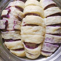 蒸出来的紫薯面包的做法图解12