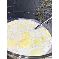 芒果酸奶西米露的做法图解4
