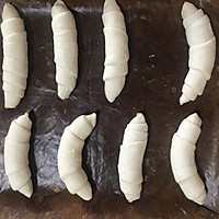 日式海盐黄油牛角面包的做法图解9