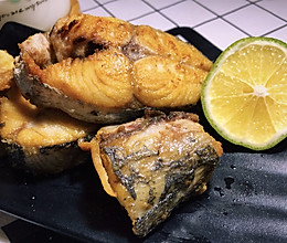 厨房小白也能轻松搞定的十分钟菜---香煎马鲛鱼的做法