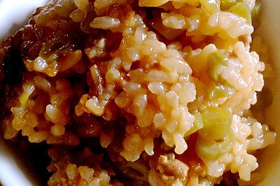 快手菜 扁豆焖饭
