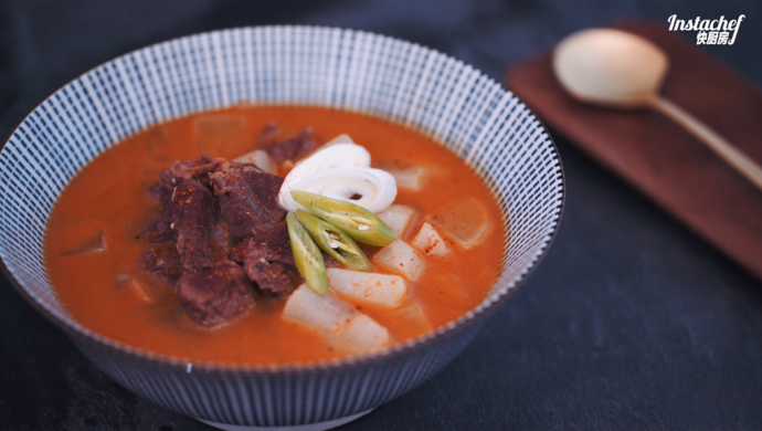 [快厨房]韩式辣牛肉汤