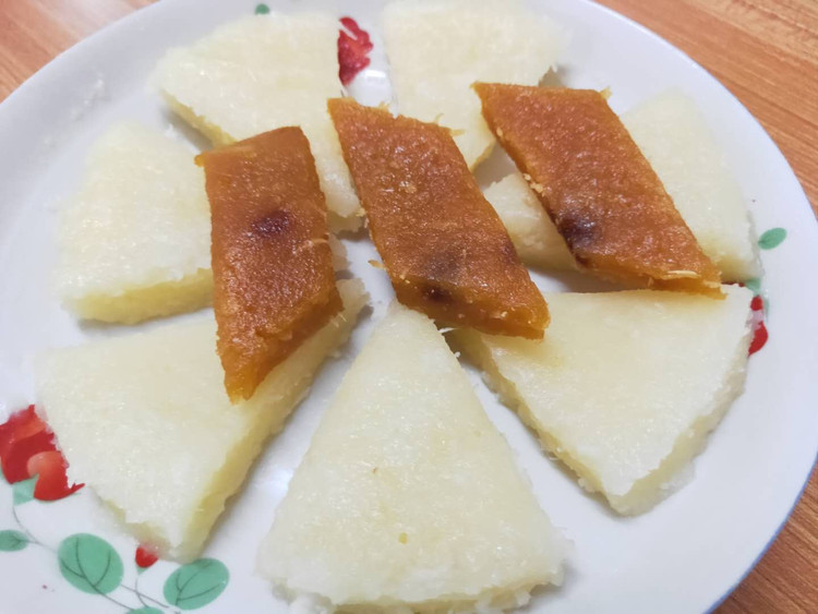 木薯糕（红糖椰蓉口味）的做法