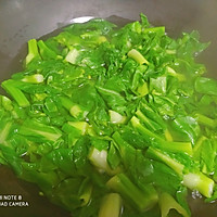 炝白菜苔的做法图解2