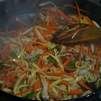 杏鲍菇炒肉丝的做法图解7