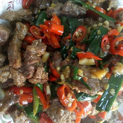 爆炒牛肉