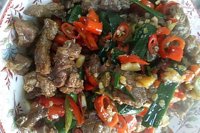 爆炒牛肉
