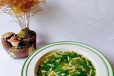 荠菜豆腐羹