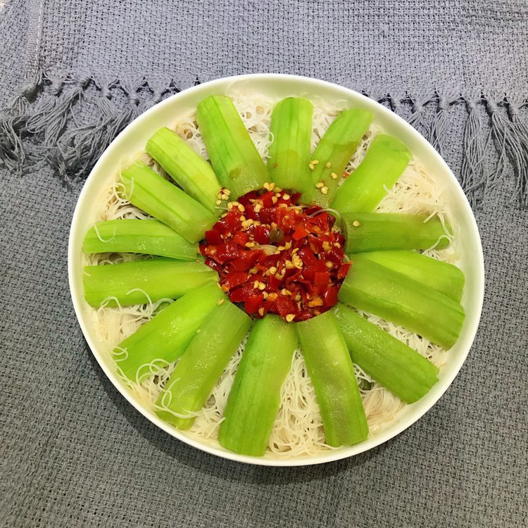 丝瓜蒸粉丝的做法