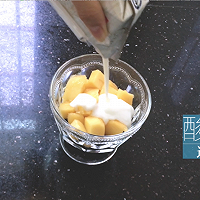 芒果酸奶杯#2016松下大师赛（厦门）#的做法图解5