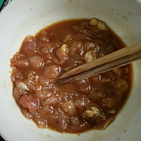 肉沫炒四季豆的做法图解2