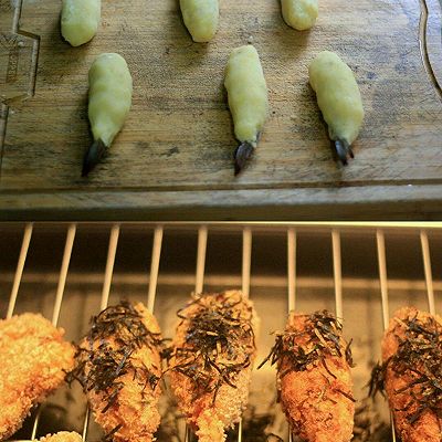 鲜虾可乐饼