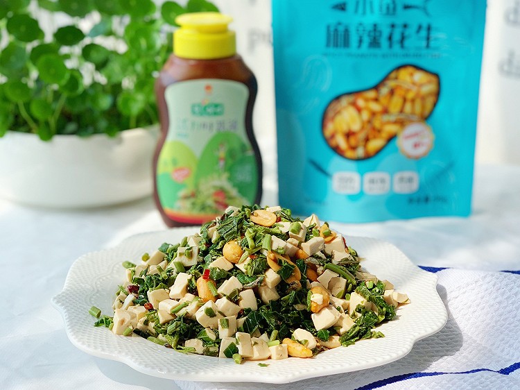 谷雨节气吃-香椿拌豆腐的做法