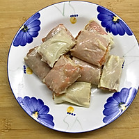 豆腐衣肉卷的做法图解6